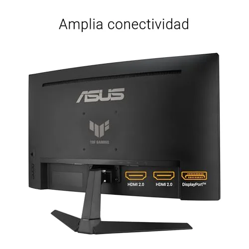 ASUS ▫️ TUF Gaming VG27VQM1B - Monitor para jogos de 27 polegadas, Full HD, curvo, 280 Hz, ELMB, tempo de resposta de 1 ms, FreeSync Premium, 90% DCI-P3, DisplayWidget Center 7