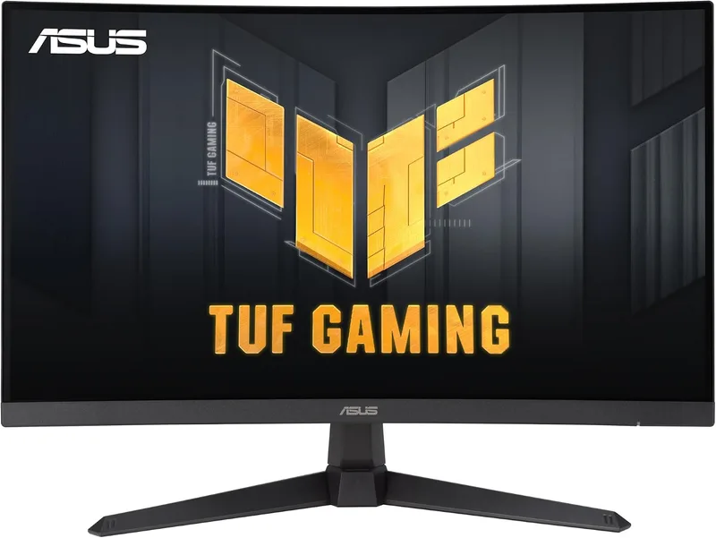 ASUS ▫️ TUF Gaming VG27VQM1B - Monitor para jogos de 27 polegadas, Full HD, curvo, 280 Hz, ELMB, tempo de resposta de 1 ms, FreeSync Premium, 90% DCI-P3, DisplayWidget Center