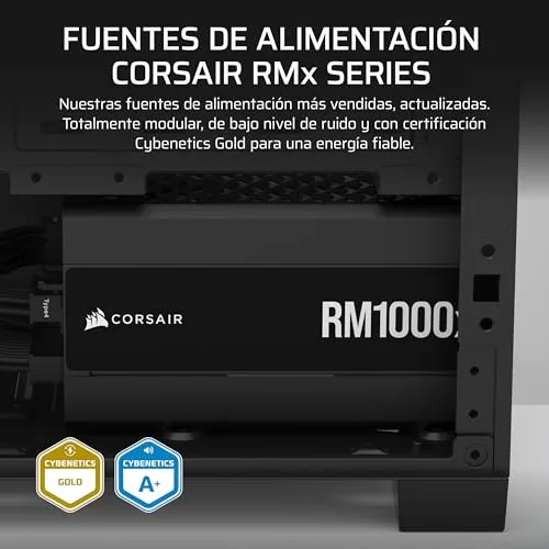 Corsair ▫️ RM1000x Fonte de alimentação ATX – Preto 2
