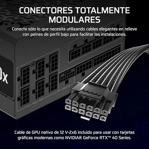 Corsair ▫️ RM1000x Fonte de alimentação ATX – Preto 5