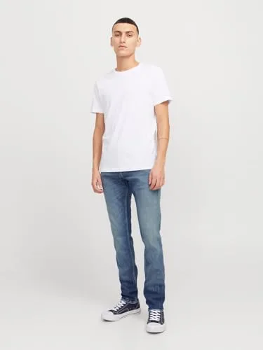 JACK & JONES ▫️ Calças de ganga slim fit Jjiglenn JJDENVER JJ 144 Noos Calças de ganga slim fit 3
