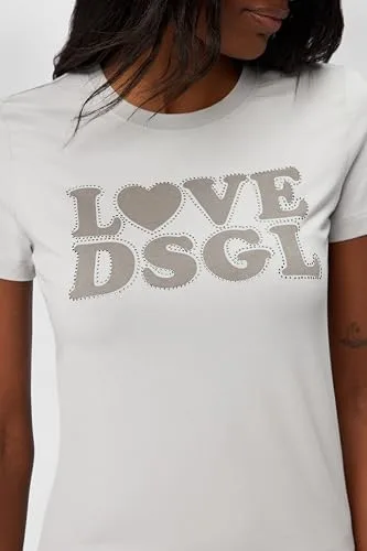 Desigual ▫️ Camiseta TS_Love Dsgl para mulher 3