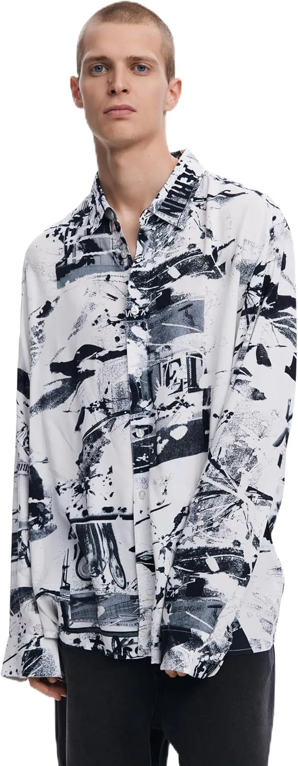 Desigual ▫️ Camisola CAM_Moto para homem