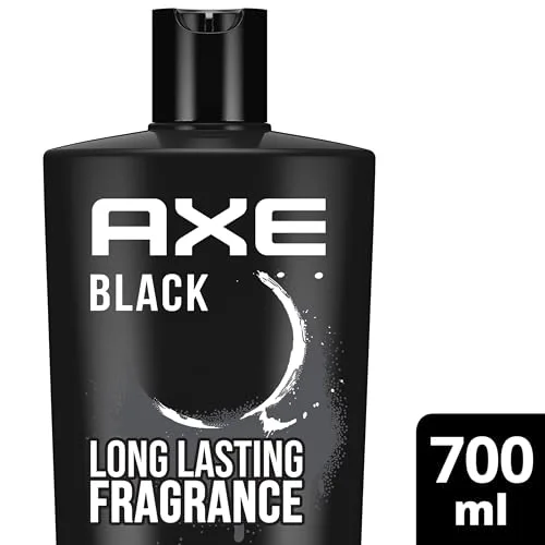 AXE ▫️ Gel de banho e champô 3 em 1 Black XL para uma frescura duradoura e uma fragrância testada dermatologicamente, 700 ml, 1 unidade 3