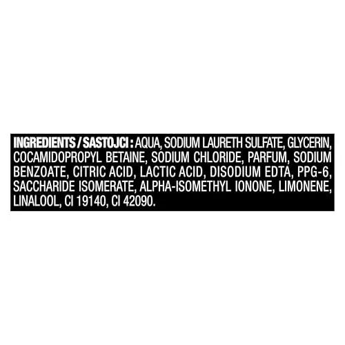 AXE ▫️ Gel de banho e champô 3 em 1 Black XL para uma frescura duradoura e uma fragrância testada dermatologicamente, 700 ml, 1 unidade 4