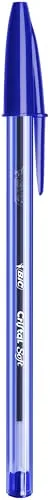 BIC ▫️ Canetas esferográficas Cristal Soft com ponta média (1,2 mm) e tinta Easy Glide - Azul, caixa de cartão com 10 unidades 2