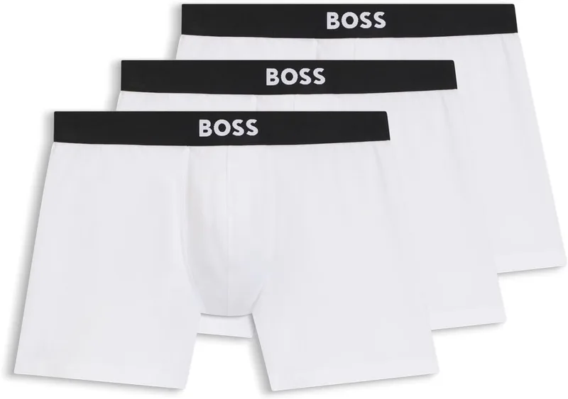 BOSS ▫️ Boxerbr 3p One 10272529 01 Avaliação dos boxers para homem (pacote de 3)