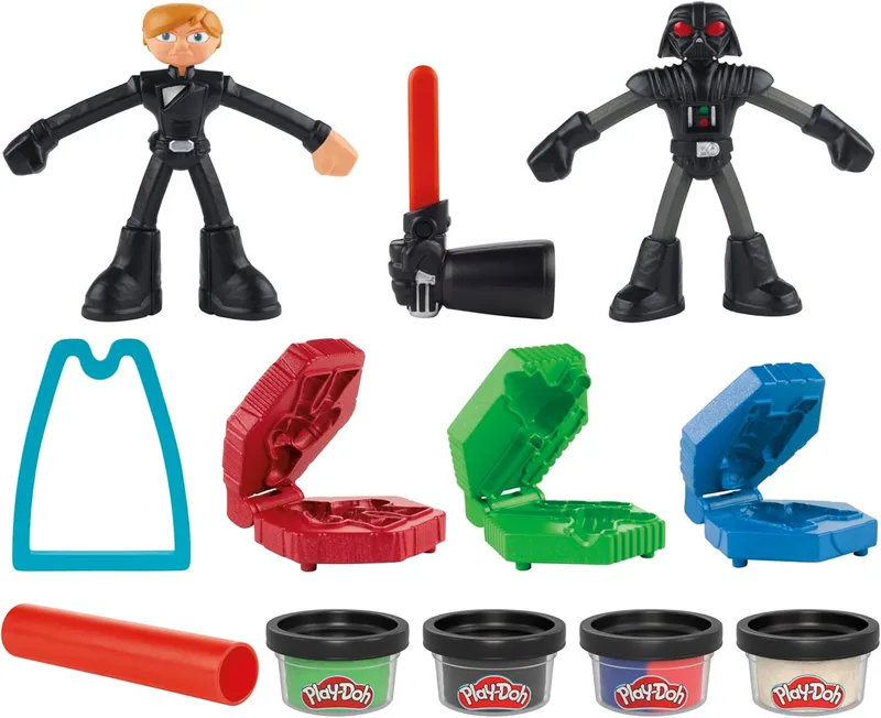Play-Doh ▫️ Conjunto de jogo de laboratório da armadura do Homem de Ferro Marvel