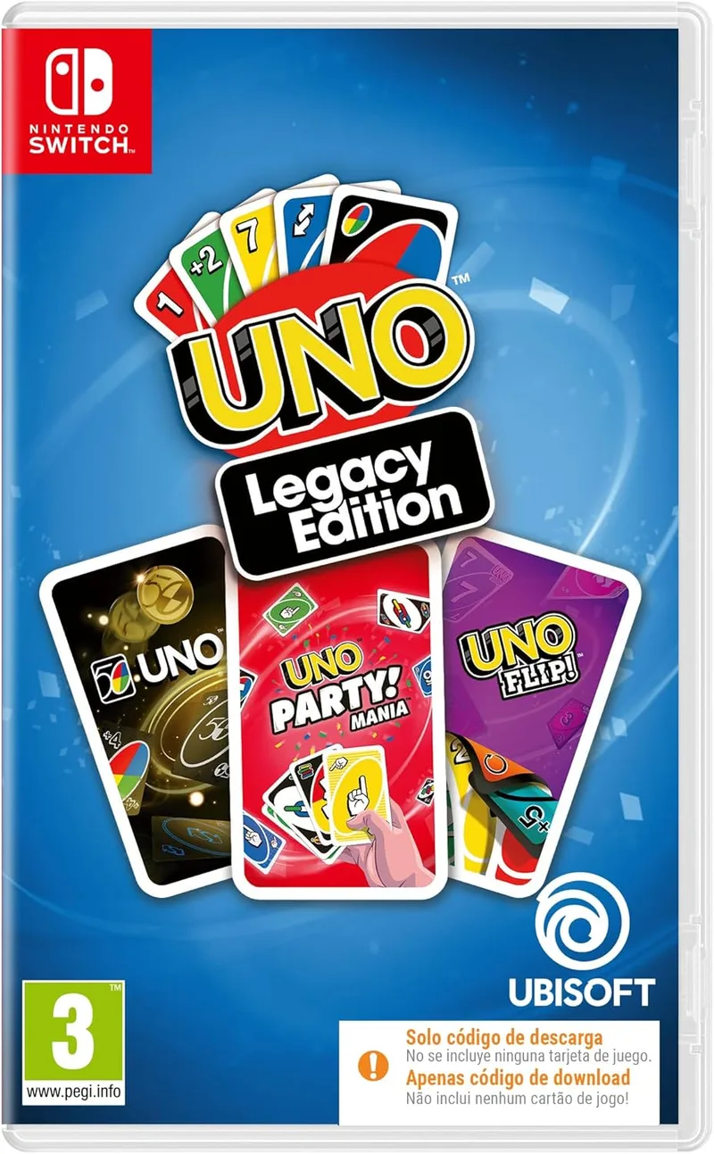 Ubisoft ▫️ UNO Legacy (Switch) (Código de download)
