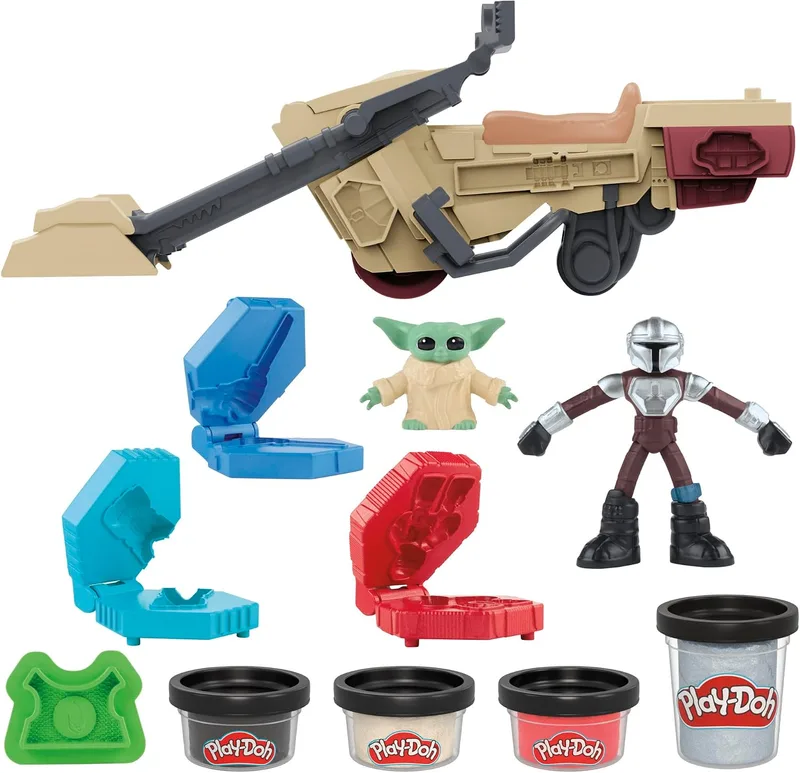 Play-Doh ▫️ Capitão América Moto-Slicer