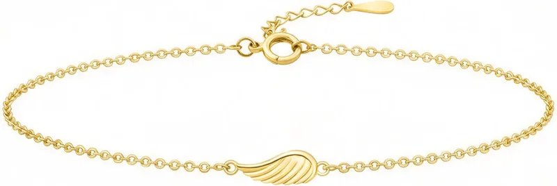 Sofia Milani ▫️ Pulseira Feminina em Prata de Lei 925 - Pingente Asa