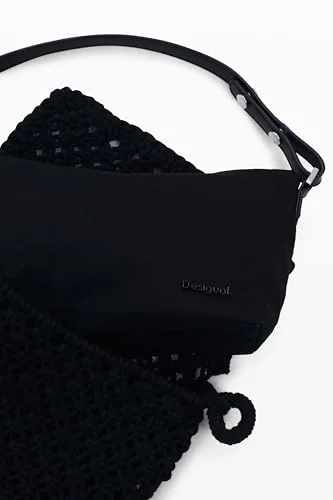 Desigual ▫️ Mochila a tiracolo Chochet M 4