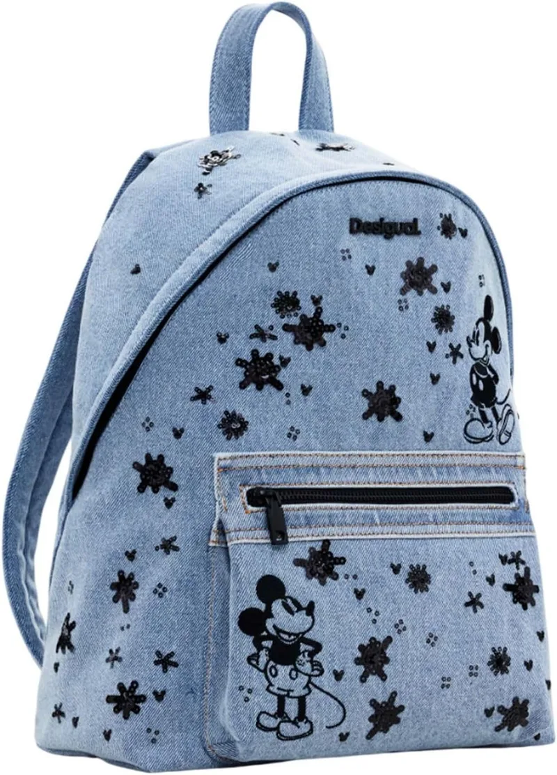 Desigual Mochila Mickey Sple Denim Azul Escuro