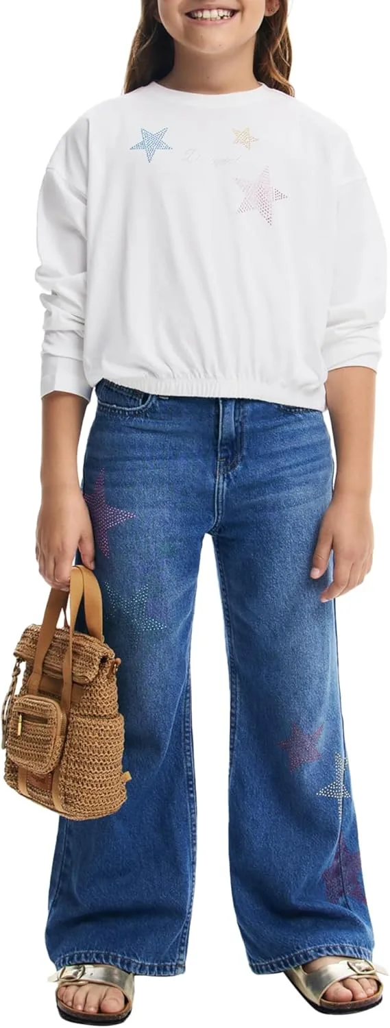 Desigual ▫️ TS_Daisy T-Shirt para rapariga