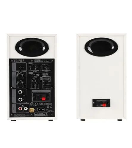 Edifier ▫️ MR3: Colunas de estúdio ativas 2.0 com Bluetooth e Hi-Res, Brancas 2