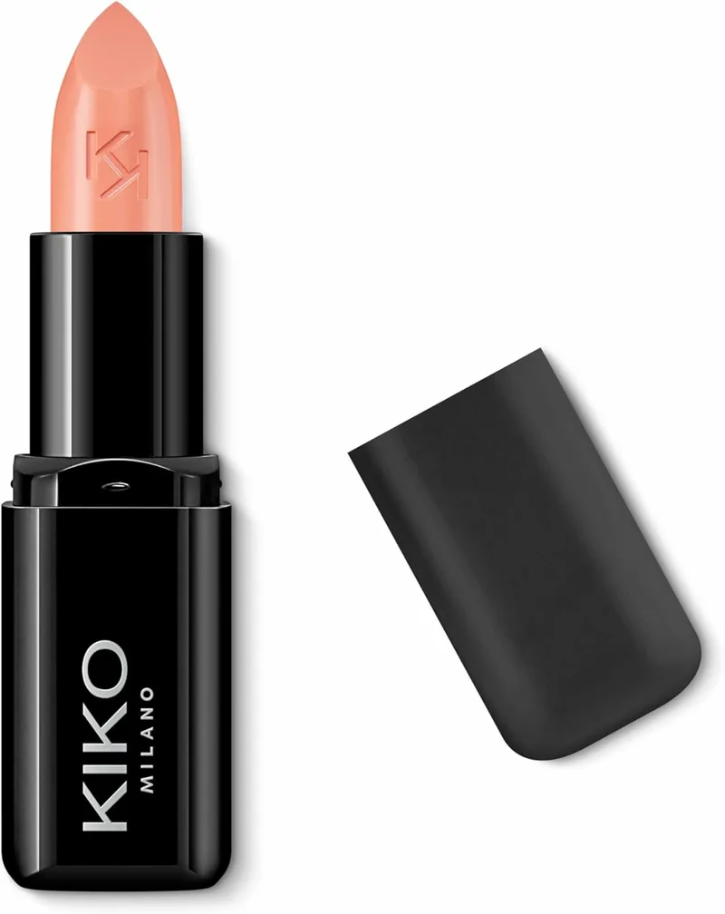 Kiko Milano ▫️ Smart Fusion Lipstick 402, batom rico e nutritivo com acabamento brilhante