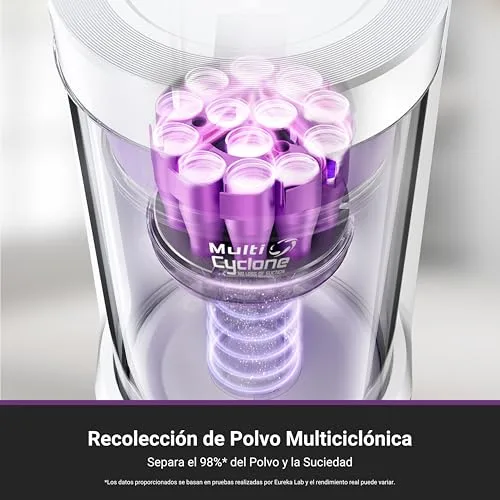 EUREKA ▫️ Robô aspirador E20 Plus com esvaziamento automático, 8000 Pa, sistema anti-emaranhamento, 180 min 6