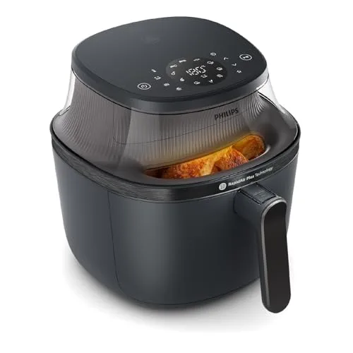 PHILIPS ▫️ 3000 Airfryer - Fritadeira de ar quente de 6,2 L, 16 em 1, ecrã tátil, preta 2