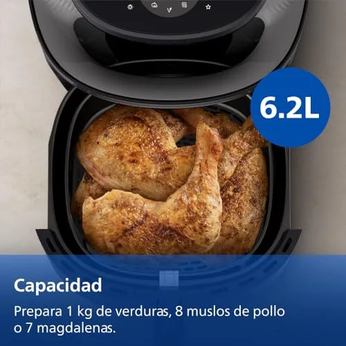 PHILIPS ▫️ 3000 Airfryer - Fritadeira de ar quente de 6,2 L, 16 em 1, ecrã tátil, preta 5