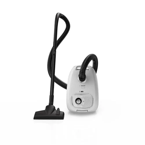 Bosch ▫️ Aspirador com saco, Série 4, saco de pó de grande capacidade, bocal para fendas e estofos, branco, BGB41WH1 3