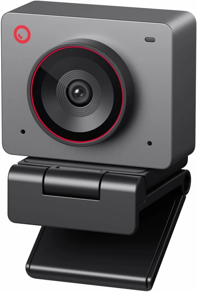 OBSBOT ▫️ Meet 2 - Webcam 4K para PC com sensor de 1/2", enquadramento AI e focagem automática, modo de beleza, leve, HDR, Webcam com microfone, 60 FPS, Web CAM para streaming, reuniões, jogos, etc.