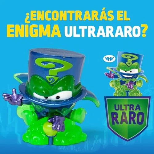 SUPERTHINGS RIVALS OF KABOOM ▫️ SUPERTHINGS KAZOOM Power Battle – Embalagem de 10. Contém 10 SuperThings (inclui 1 figura surpresa e 1 capitão dourado). Embalagem 1 de 2 4