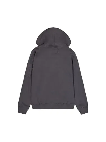 ALPHA INDUSTRIES ▫️ Metal Plate Hoody – Camisola com capuz para homem 3