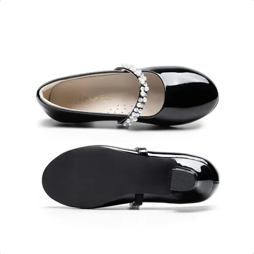 DREAM PAIRS ▫️ Sapatos Mary Jane com tira, sapatos rasos, sapatilhas de bailarina, sapatos de princesa, sapatos para casamento 5