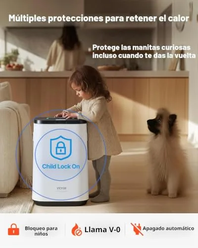 VEVOR ▫️ Aquecedor de toalhas de 20 L com ecrã LED e luz indicadora em forma de U. Aquecedor de toalhas inteligente com temporizador ajustável para casa de banho, cobertor, pijama, desligamento automático, branco 4