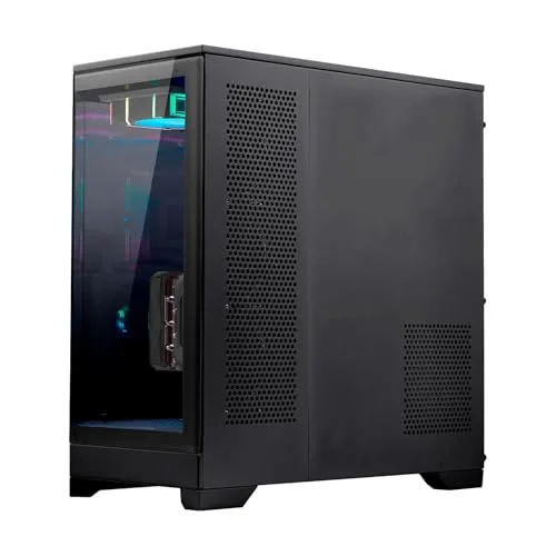 Abysm Gaming ▫️ Caixa para PC Gamer Danube SAVA H600 Preta E-ATX 4