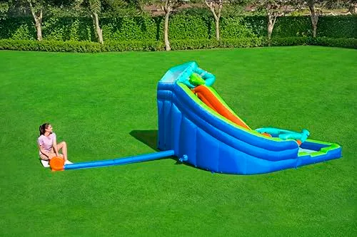 Bestway ▫️ 12' x 10'6" x 8'10"/3,65 m x 3,20 m x 2,70 m Turbo Splash Mega Parque Aquático 6