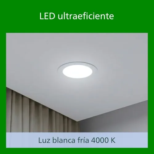 Philips ▫️ LED UltraEfficient Downlight Diamond Cut, 4000 K, 1050 lm, 150 mm, vida útil de 50 000 horas, cor branca 3