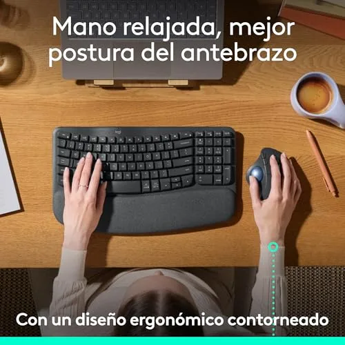 Logitech ▫️ Rato sem fios com trackball Ergo M575S 3
