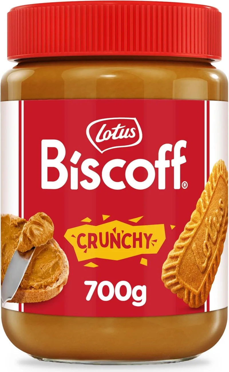 Biscoff ▫️ Lotus | Creme Doce para Barrar | Crocante | Sabor a Biscoito Caramelizado | Vegano | Sem Frutos Secos | Sem Corantes nem Aromas Adicionados | Frasco de PET | 700 g