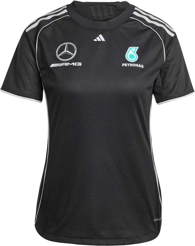 adidas ▫️ Camisola Mercedes - Amg Petronas Formula One Team Mechanics T-Shirt de manga curta para mulher
