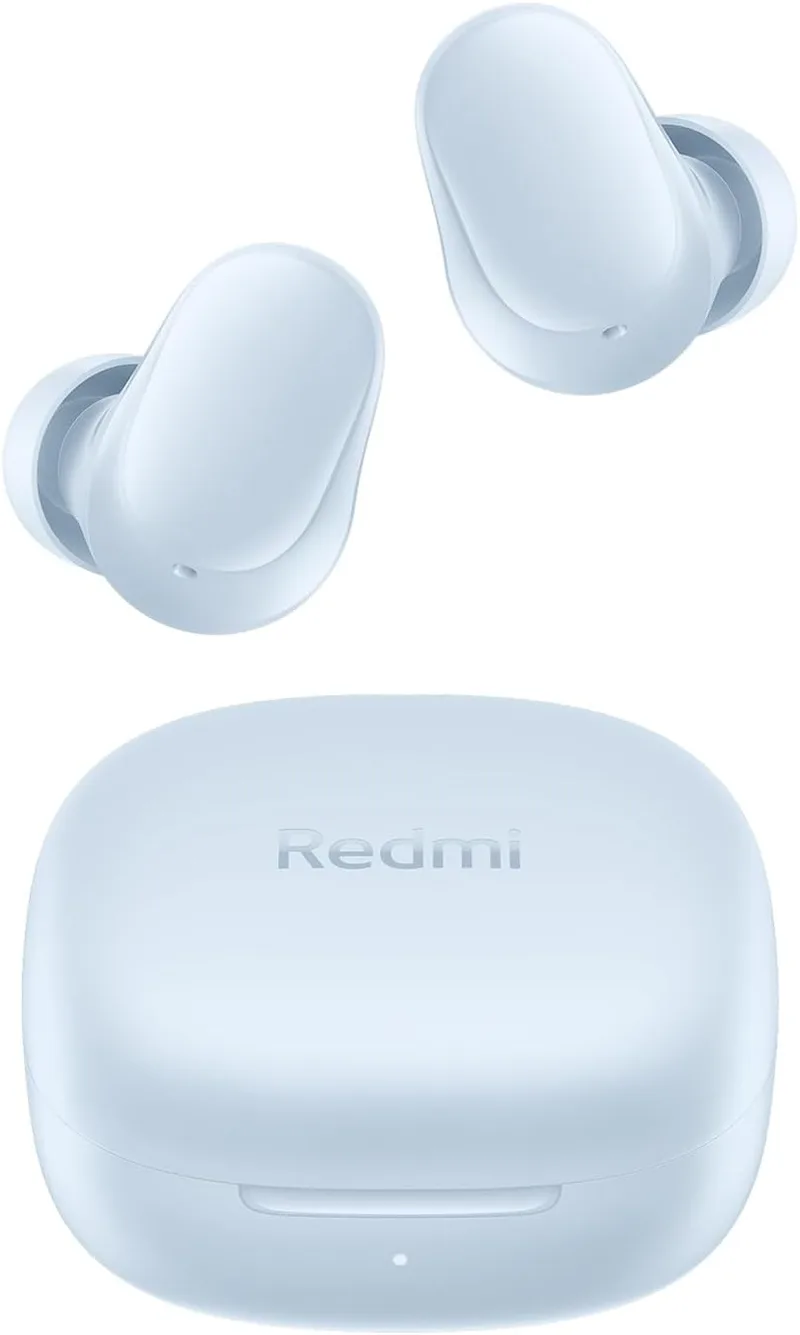 XIAOMI ▫️ Redmi Buds 6 Play - Auscultadores sem fios, cancelamento de ruído, leves, até 36 horas de autonomia, Bluetooth 5.4, azul (versão ES)