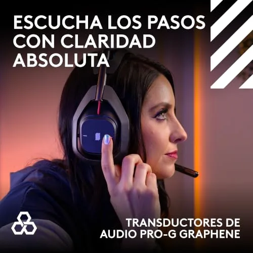 Logitech G ▫️ Auscultadores sem fios para jogos Astro A50 Lightspeed + Base 3