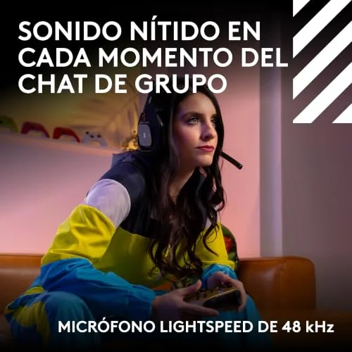 Logitech G ▫️ Auscultadores sem fios para jogos Astro A50 Lightspeed + Base 4