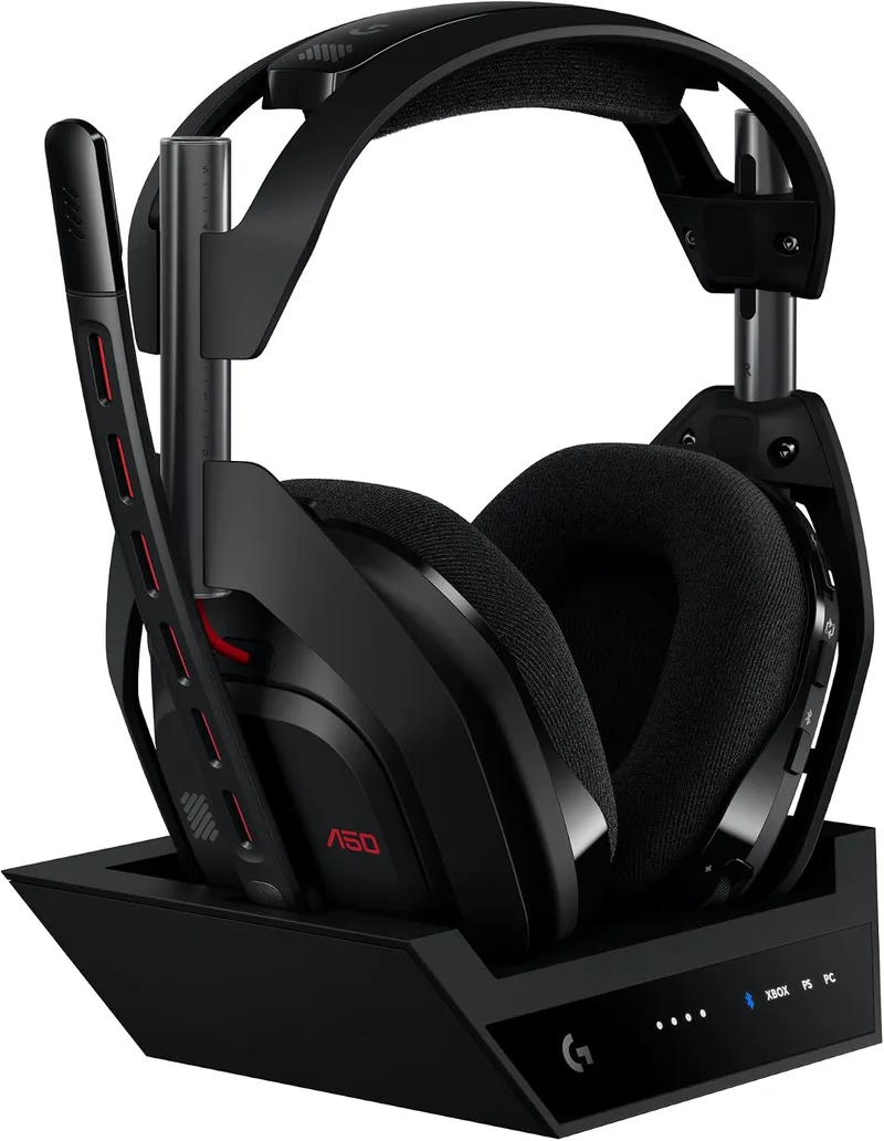 Logitech G ▫️ Auscultadores sem fios para jogos Astro A50 Lightspeed + Base