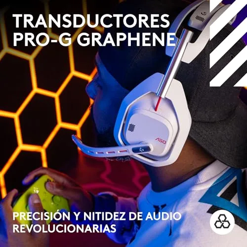 Logitech G ▫️ Auscultadores sem fios para jogos Astro A50 Lightspeed + Base 3