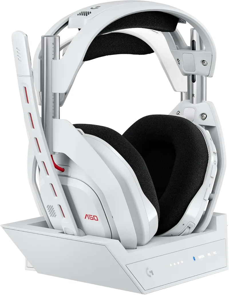 Logitech G ▫️ Auscultadores sem fios para jogos Astro A50 Lightspeed + Base