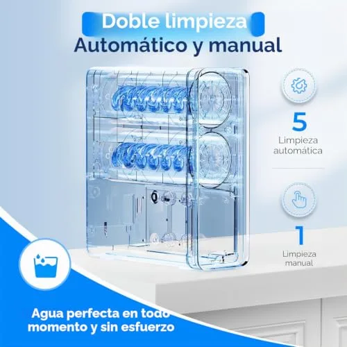 Ecoviva ▫️ Sistema de filtragem de água por osmose inversa, sistema de osmose inversa de 600 GPD para água potável, sistema de filtragem por osmose inversa de 8 etapas, relação água potável/água de escoamento de 2,5:1, RO e opções 3