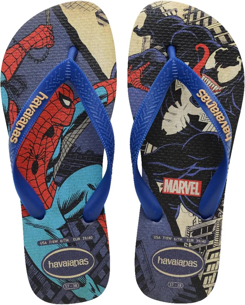 Havaianas ▫️ Top Marvel Classics Chinelos Unisexo adulto