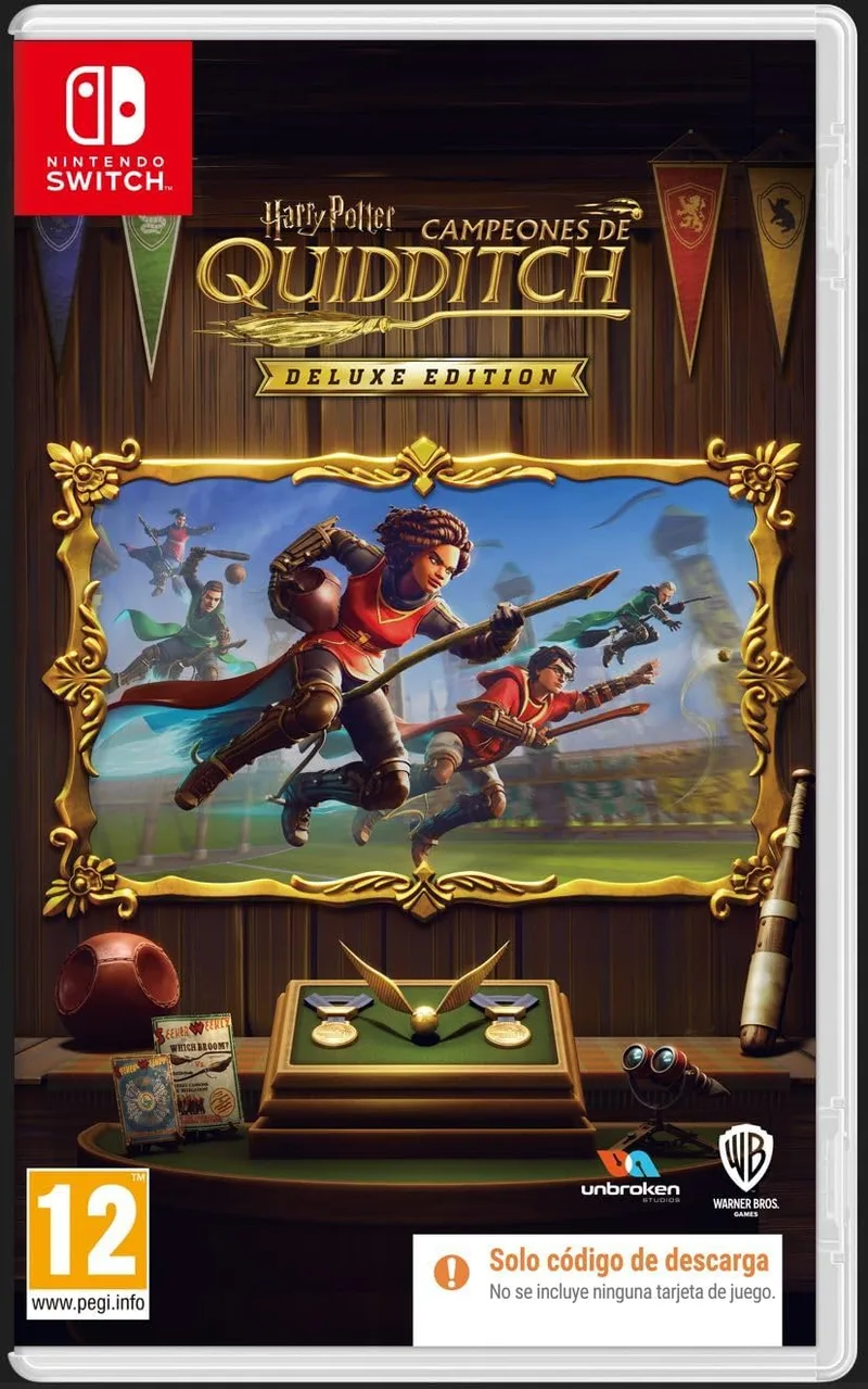 Warner ▫️ Harry Potter: Quidditch Champions Deluxe Edition