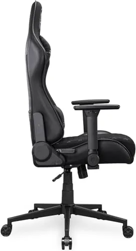 COUGAR ▫️ Armor One V2 Gold F - Cadeira para jogos, superfície em tecido, apoios de braços rebatíveis 4D, reclinação de 155°, regulação de altura com pistão, capacidade de suporte de peso até 120 kg, 5
