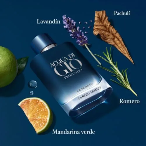 Armani Beauty ▫️ Armani Acqua Di Gio Pour Homme Profondo EDP - Frasco recarregável de 50 ml 2