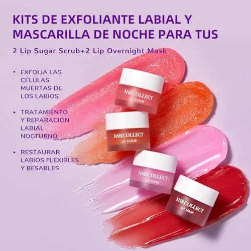 ANRCOLLECT ▫️ Conjunto de Bálsamo Labial e Esfoliante Labial 2