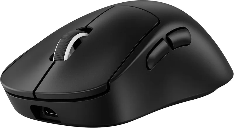 Logitech G ▫️ Rato sem fios para jogos Pro X Superlight 2 Dex Lightspeed, rato leve de nível profissional com 60 g, 5 botões programáveis, ergonómico, 44 000 dpi, taxa de atualização de 8 000, carregamento por USB-C, PC/Mac - Preto