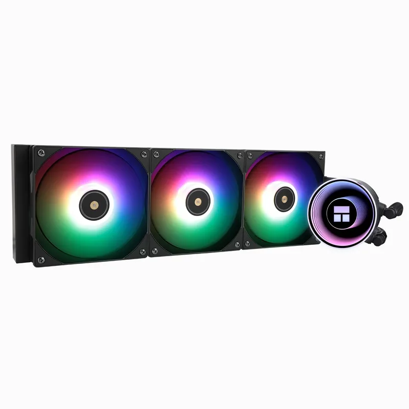TR ▫️ Frozen Notte 360 BLACK ARGB V2, especificações do dissipador de calor para CPU preto de 360, 3 ventoinhas PWM, rolamentos S-FDB, adequado para AMD/AM4, AM5 e Intel LGA 1700/1851/1151/1200/2011