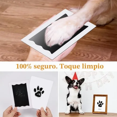 Nabance ▫️ Huella Perro, 2 cartuchos de tinta, 4 cartões de impressão 4